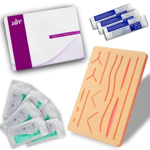 14 Wound Silicone Suture Practice Pad Kit