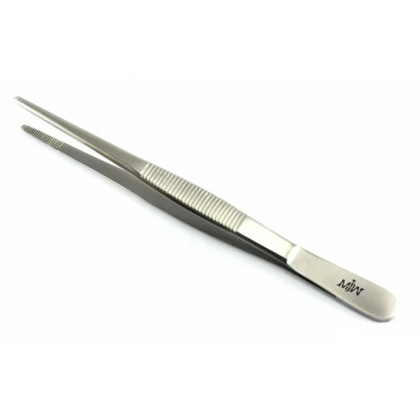 MJW Surgical Training Silver Suture Practice Kit with Non Toothed Dressing Tweezer Forcep