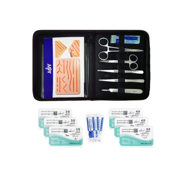 MJW-14-Wounds-Silver-Suture-Practice-Kit-Surgical-Instruments