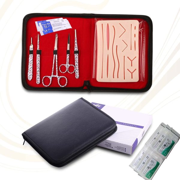 MJW-14-Wounds-White-Suture-Practice-Kit-Surgical-Instruments-3