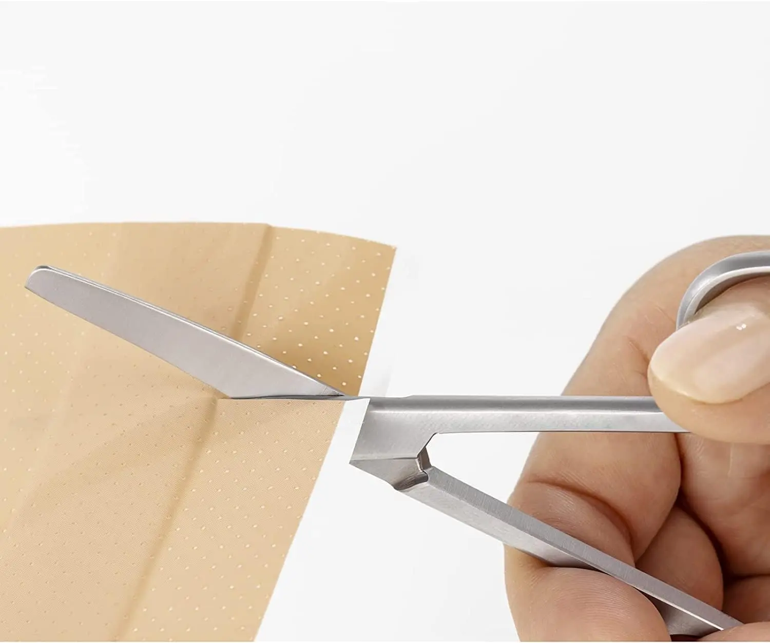 MJW Medical Instruments 15.5 cm Stainless Steel Sharp Blunt Nursing Scissors First Aid Autoclavable Dressing Scissor 7 MJW Medical Instruments 15.5 cm Stainless Steel Sharp Blunt Nursing Scissors First Aid Autoclavable Dressing Scissor - Image 7