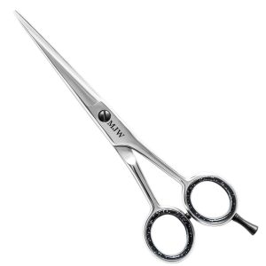 MJW-Beauty-Equipments-Barbar-Hair-Cutting-Scissors-Silver