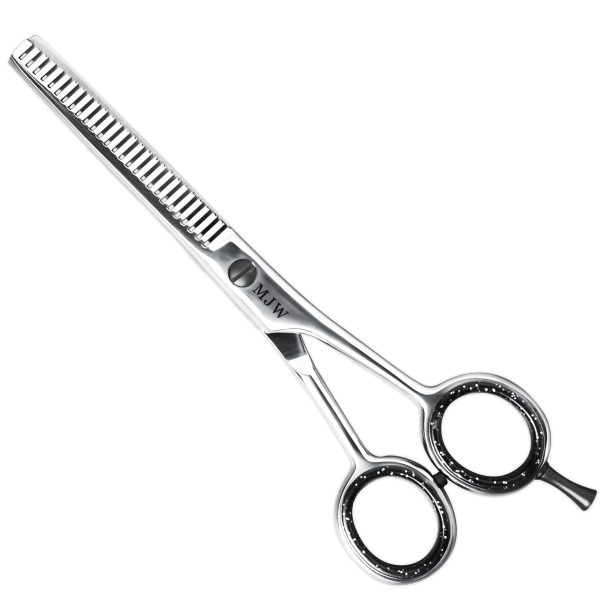 MJW-Beauty-Equipments-Thinning-Hair-Cutting-Scissors-Silver